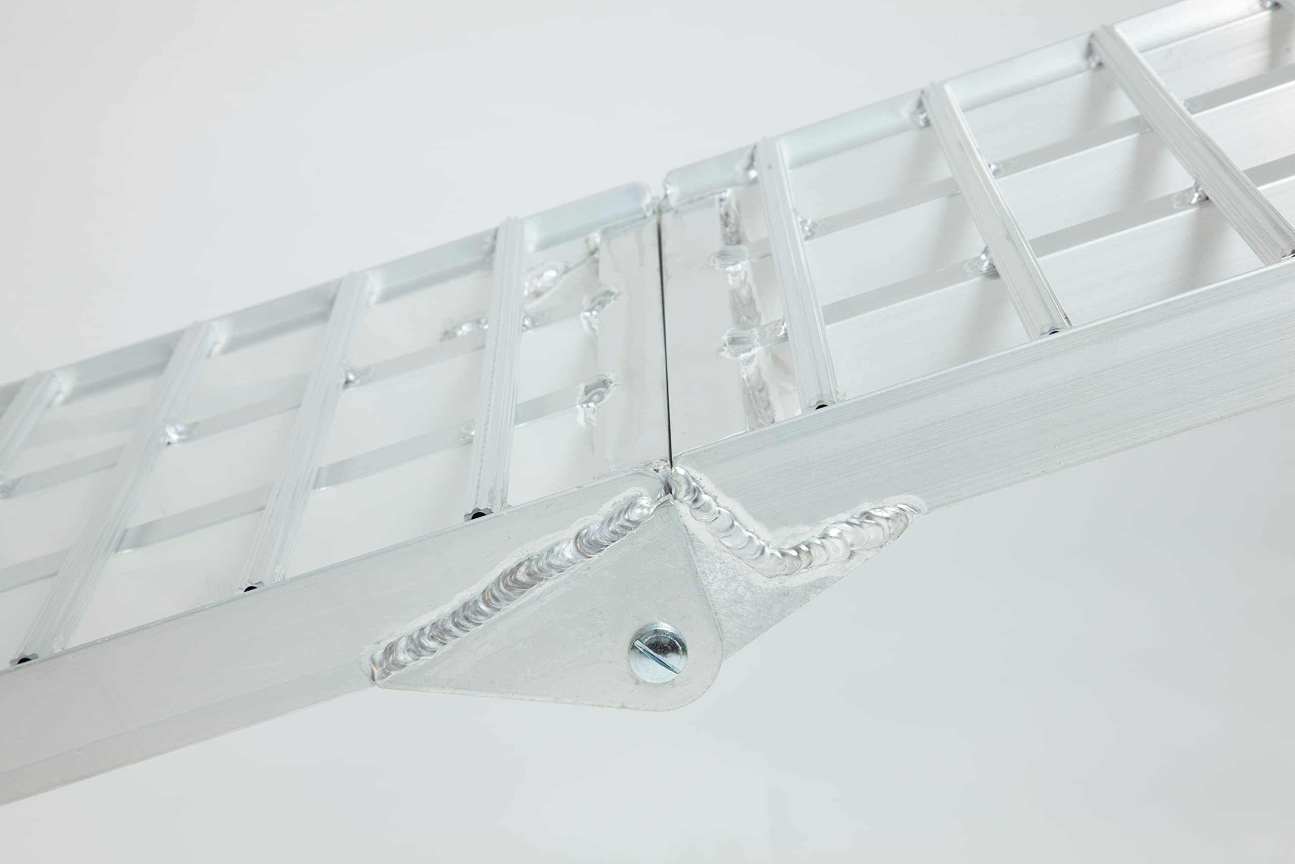 The Ramp People Rampa de carga extra ancha para motocicleta de 2,3 m (2380 mm x 440 mm x 680 kg de capacidad) | 2380 mm x 440 mm | Rampa plegable resistente para furgonetas y remolques de aluminio