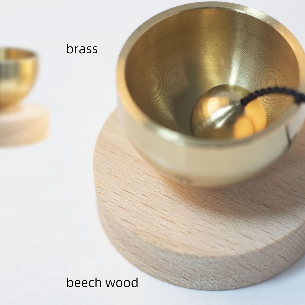 Tibetaanse Klankschaal Set, Perfecte Resonantie Meditatie Yoga & Chakra Healing Handgemaakte Kom Met Lederen Stok Voor Healing en Mindfulness (5,7 Inch