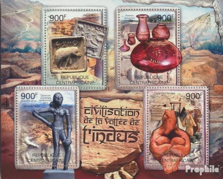 Afrique Centrale République 7435-7438 Feuille Miniature