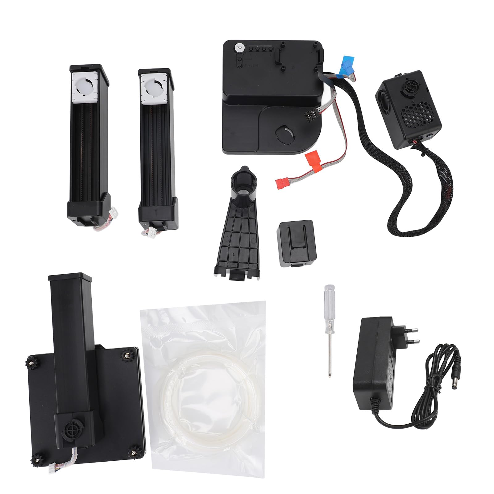 Mini Imprimante 3D, Imprimantes 3D FDM pour Débutants, Taille d'impression 4x4x4, Prise en Charge du PLA TPU 1,75 Mm, Petite Machine d'impression 3D avec Plate-Forme (Prise UE)