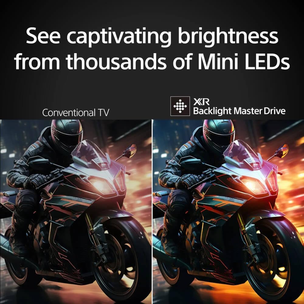 Sony 55-Inch BRAVIA 7 Mini LED QLED 4K UHD Smart Google TV (2024)