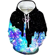 3D Graffiti Hoodie Spring Autumn Jacket Colorful Casual Pullover Sweater