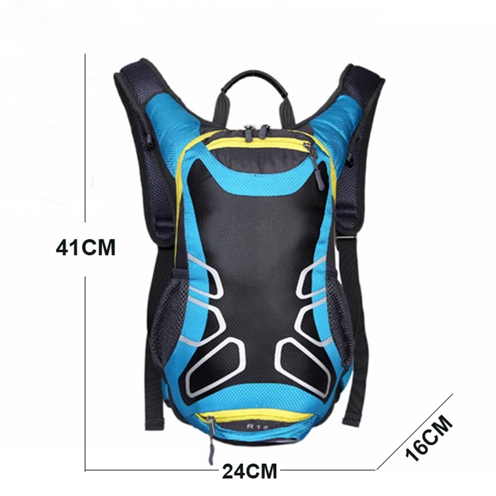 Zaino da Ciclismo Zaino da Esterno Impermeabile Pacchetto da Corsa Borsa da Ciclismo for Moto Zaino da Bici per La Bicicletta(Red)