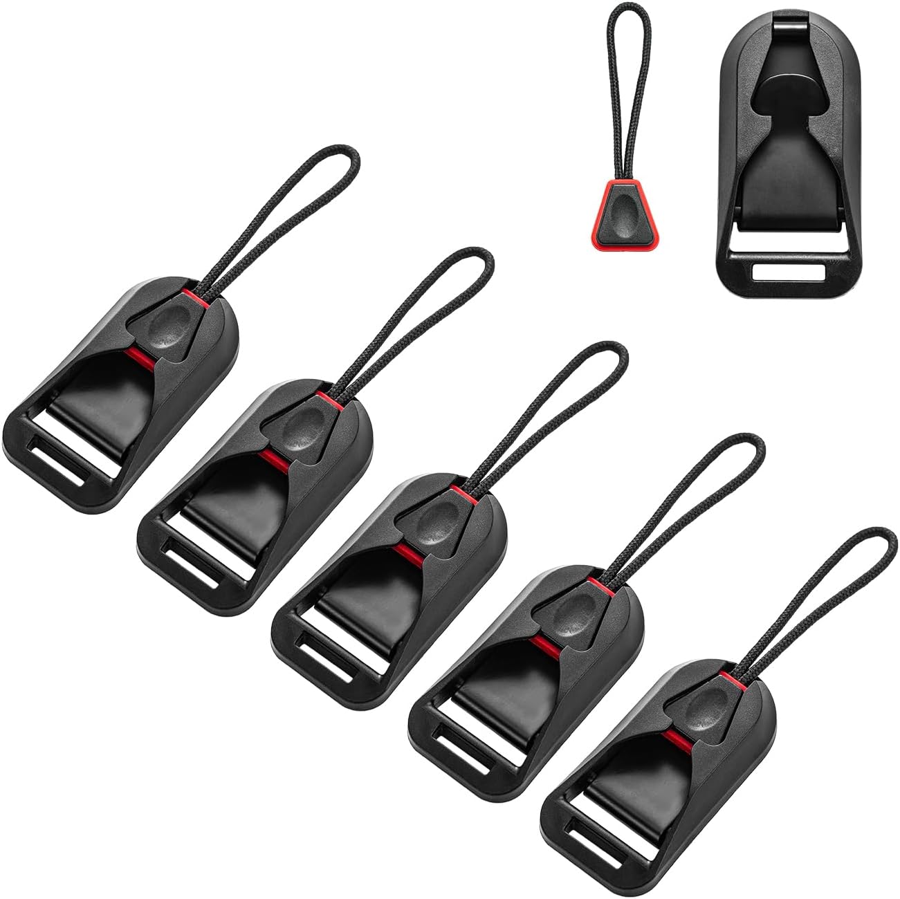 6-Piece Camera Strap Quick Release Kit - Neck Strap and Wrist Strap Quick Release