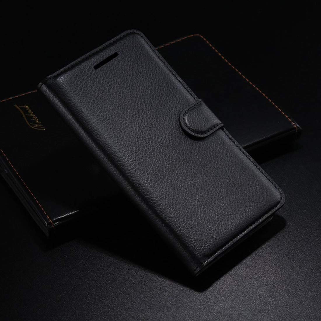 HualuBro Cover A Libro Per Honor View 10 Lite / Honor 8X: Custodia In Pelle PU Con Portafoglio, Slot Per Carte E Funzione Stand (Bianco)