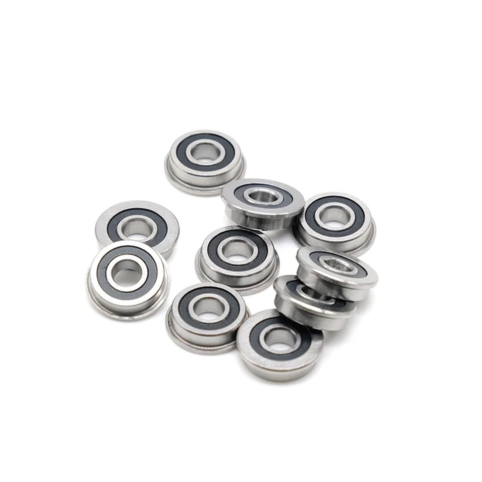 F695-2RS łożysko 5x13x4 mm kołnierz miniaturowy F695 RS piłka F695RS do VORON Mobius 2/3 druk 3D 5 szt. (F695RS 5X13X4)