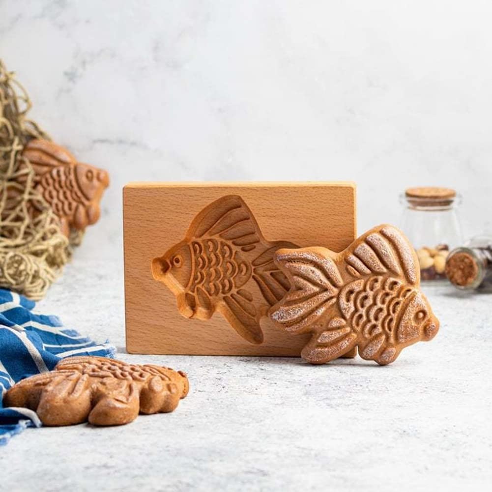 Keksausstecher, Plätzchenformen aus Holz, Kekse, Plätzchen-Shortbread