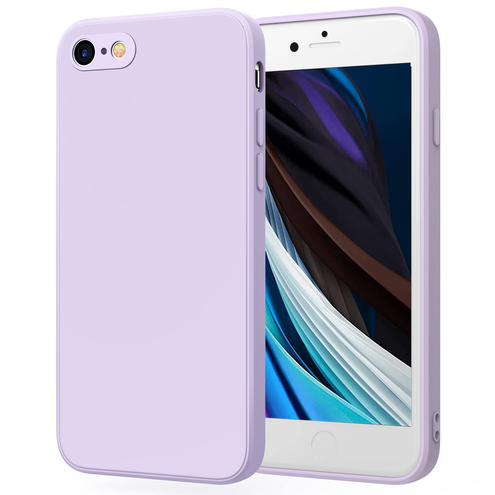 Meliya for iPhone 8/7 Case, Soft Silicone Full Protection