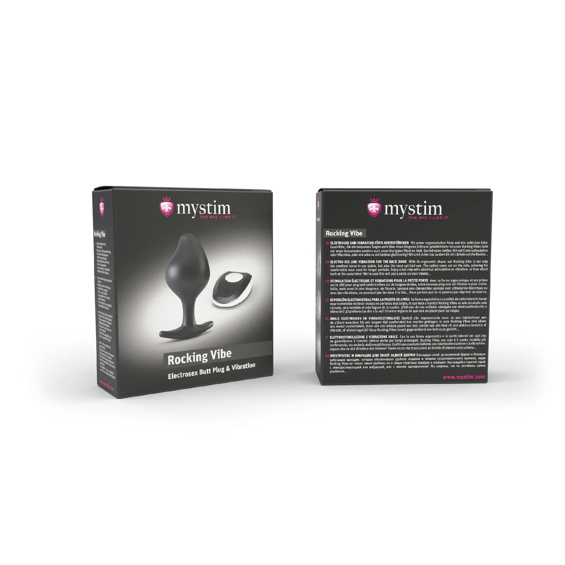 Mystim Rocking Vibe Small 46272, Schwarz