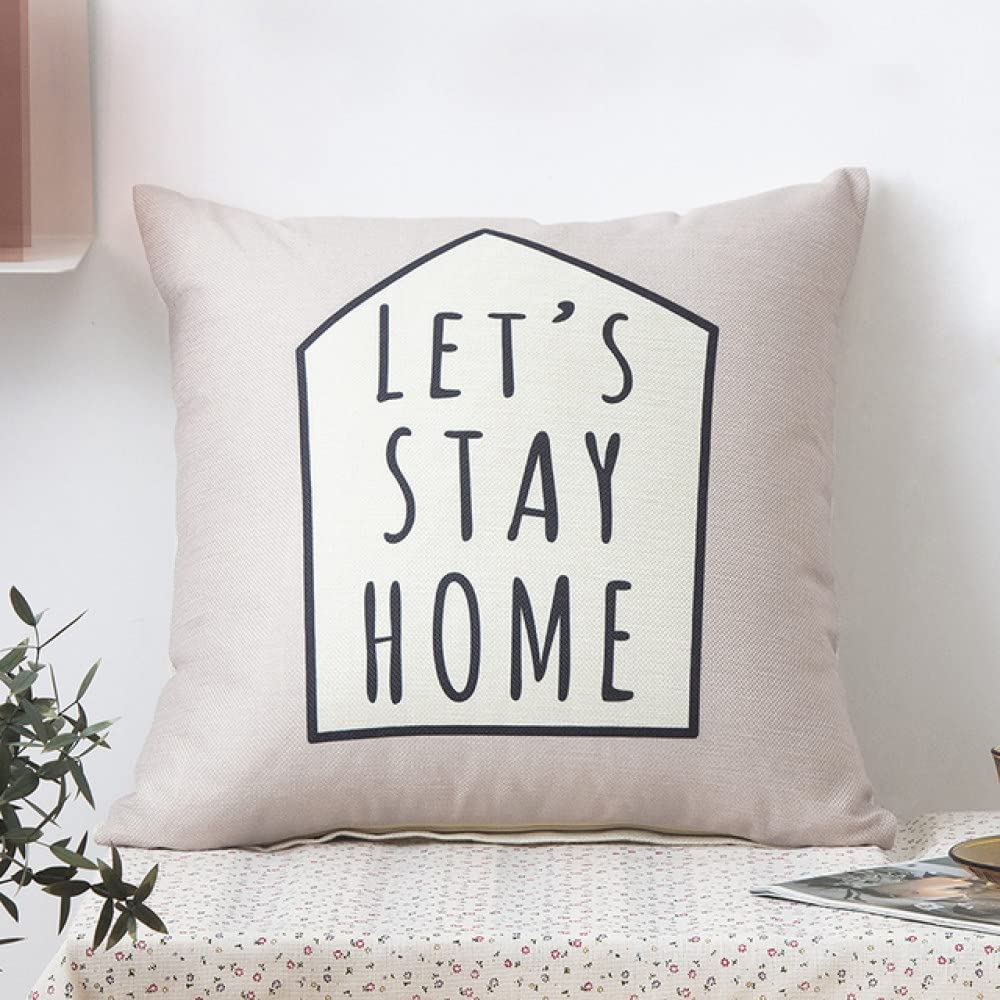 Pillow Printing Linen Printing Color Strip Pillowcase Cotton And Hemp Hugging Pillowcase Sofa Cushion Cover 45x45cm 40x40cm,dengjia,50x50cm