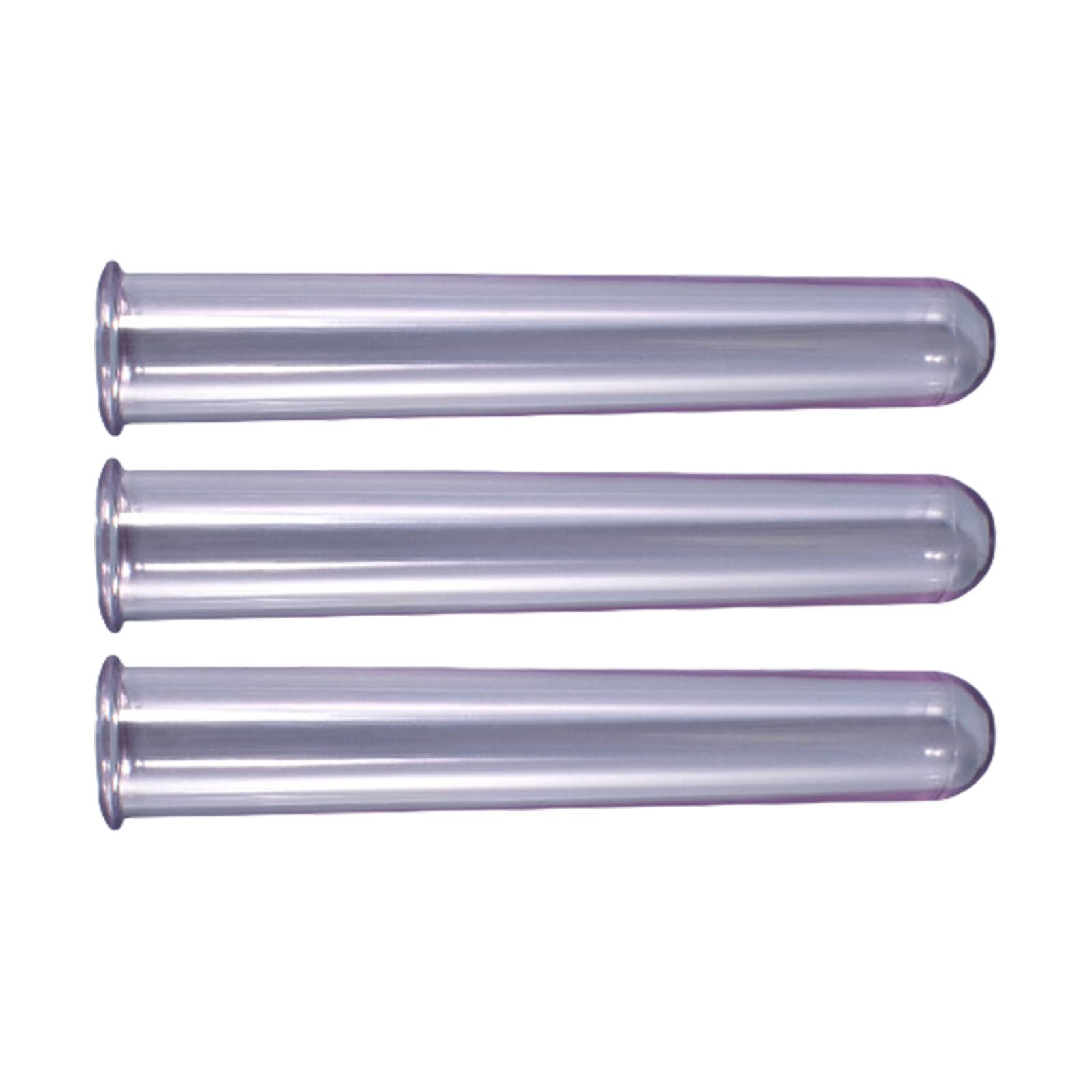 3 Pcs Acrylic Clear Tube Vase Plant Breeding Station Hydroponic/Flower Home Desktop Decorative Acrylic Flower Display Tube