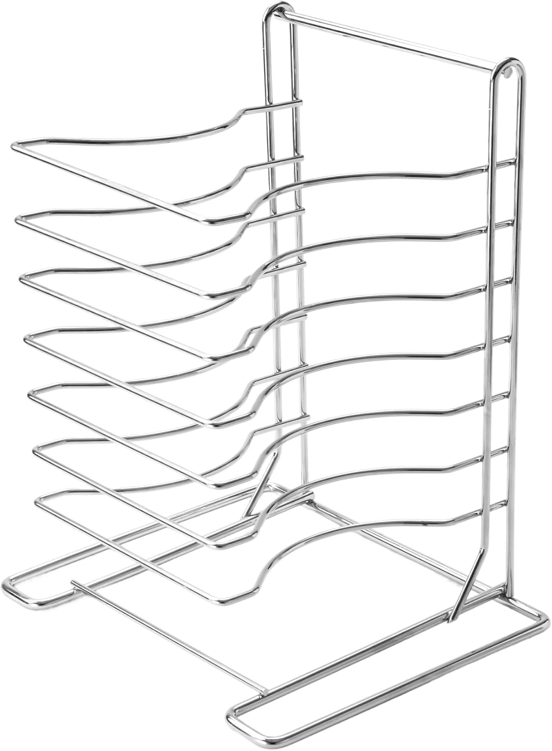 American Metalcraft 19107 Pizza Rack, 7 Tier, 15" Height, 10" Width, 12" Length