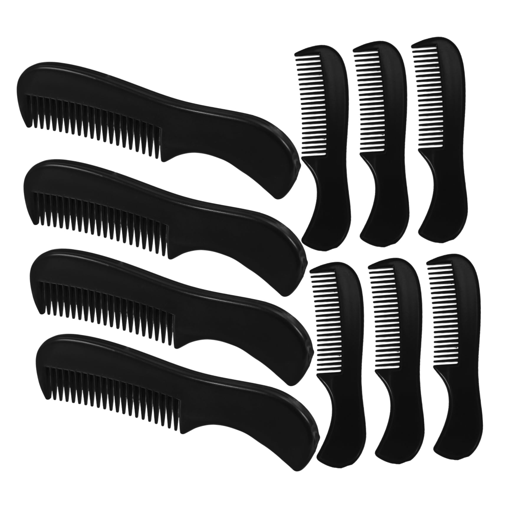 minkissy 50 Pz pettine per barba pettine compatto pettini per da uomo multiuso pettini per barba per da donna per uomo da plastica