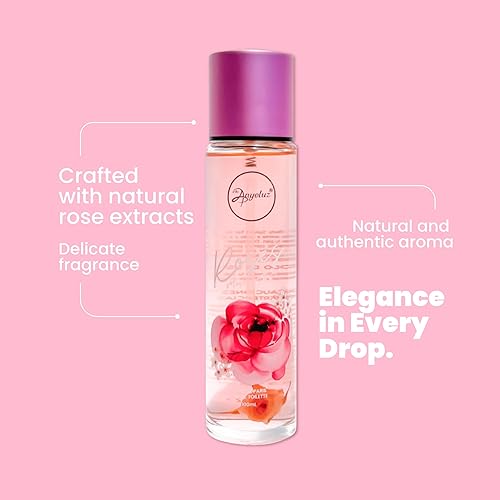 Miniatura 8 de ANYELUZ Perfume Paris Rose para mujer, fragancia natural y floral, Eau de toilette, fragancia para todo el día