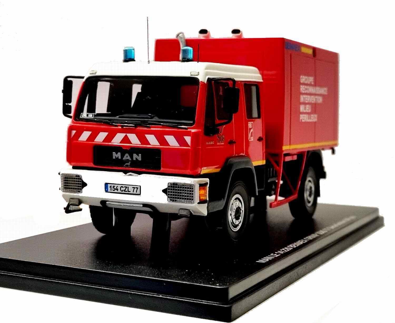 Alerte 1/43 - 0018 - Dodge Forger pompiers SDIS 49