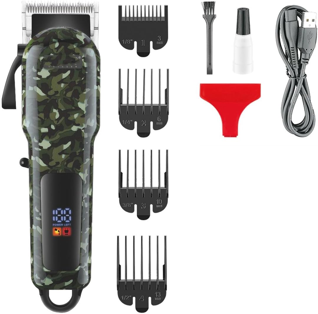 Hair for Men Clipper Professional TrHigh Power Haircut Machine Electric Rechargeable for