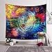 WERT Notas Musicales Tapiz Colcha decoración del hogar Arte Hippie decoración de Fondo Mandala Mantel Estera cojín Toalla de Playa Tapiz A14 95x73cm