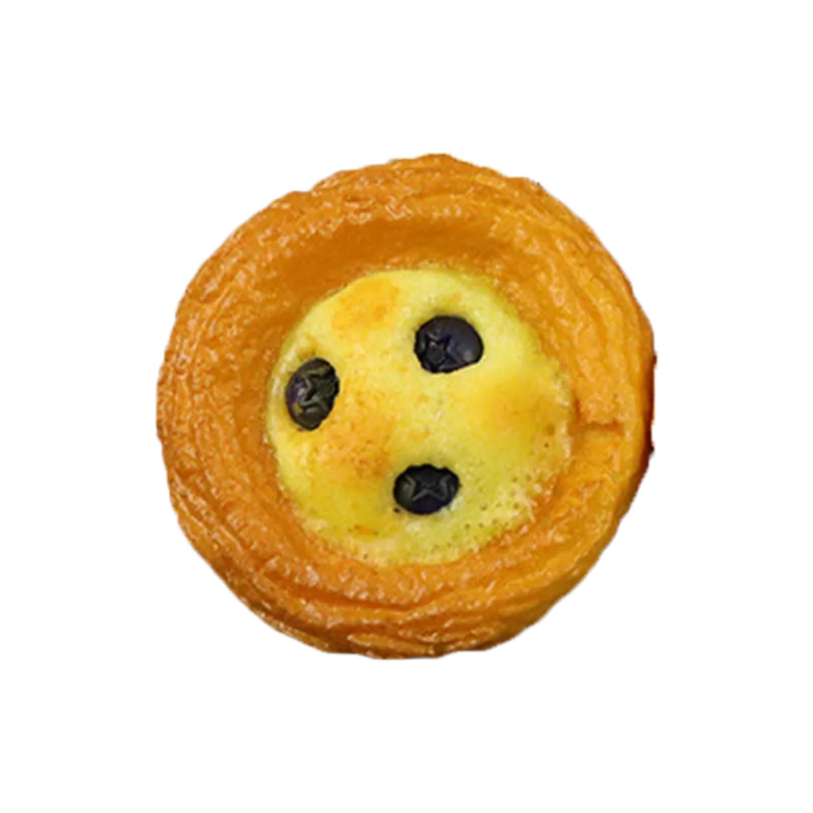 YROHGKPN Of 6 Realistic Simulated Eggs Tarts Model Fake Food Shaped Kitchen Toy Photography Props Wedding Party Decoration Home Decoration