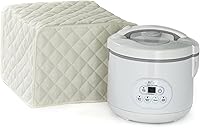 Vista 7 de Covermates Keepsakes - Rice Cooker Cover - Dust Protection - Stain Resistant - Washable - Appliance Cover, Red