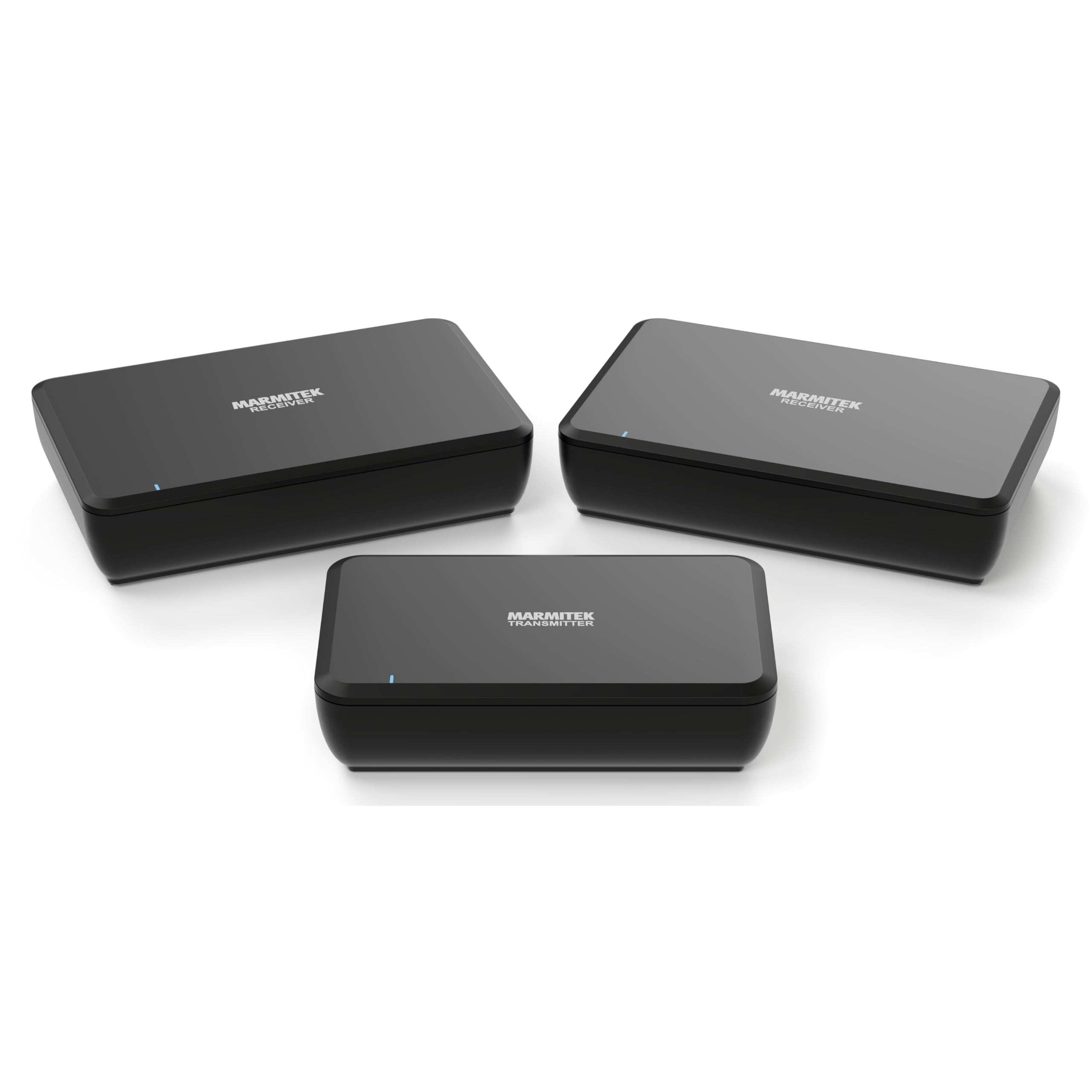 Kabellose Lautsprecher Verbindung Marmitek Speaker Anywhere 750 - Deckenlautsprecher & HiFi ohne Kabel - 50 W Verstärker, CD-Qualität, Multiroom, Mono Mode - Funk Audio Set