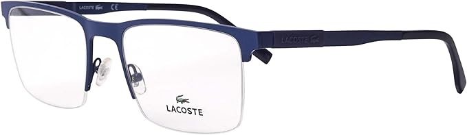 lacoste rimless glasses