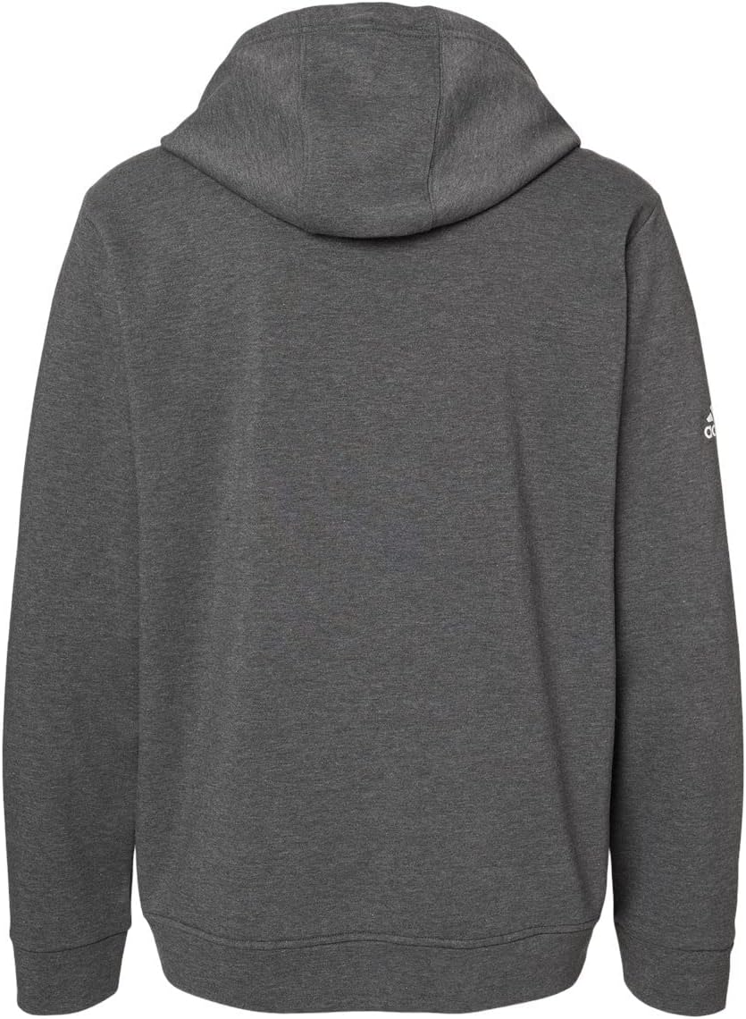Adidas Fleece Hooded Sweatshirt With Custom Screenprint