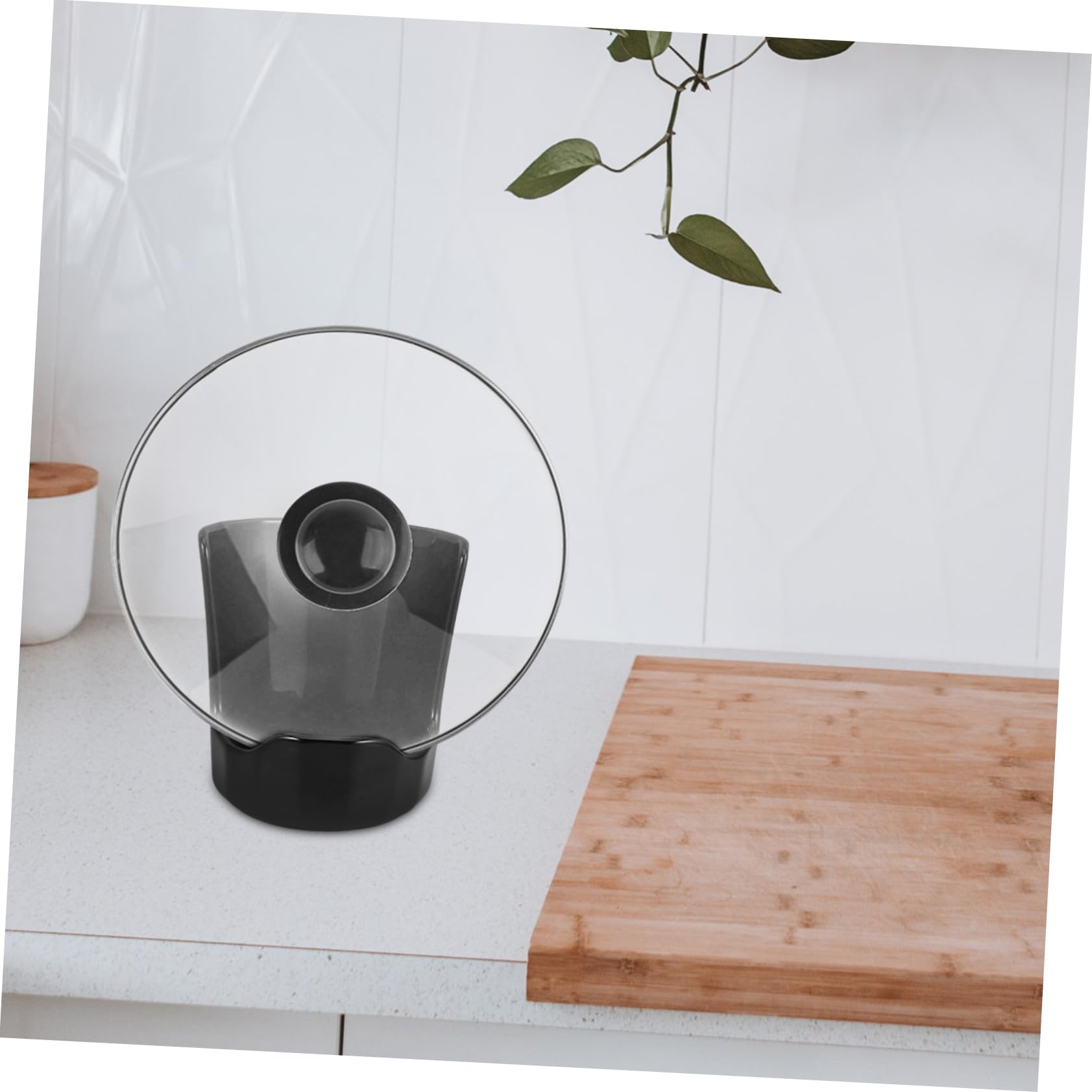 Soporte Cucharas Organizador Tapas Reposacucharas Doméstico Antideslizante Cocina