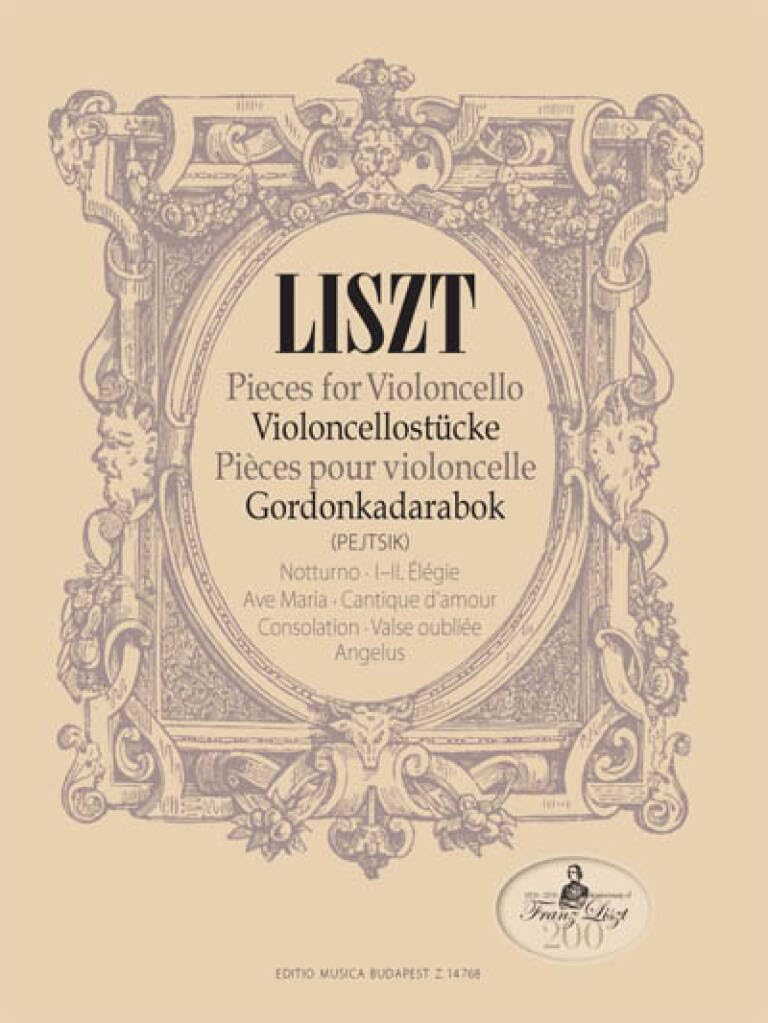 Partitions Pieces for Violoncello pour embellir vos moments d'étude musicale à la maison