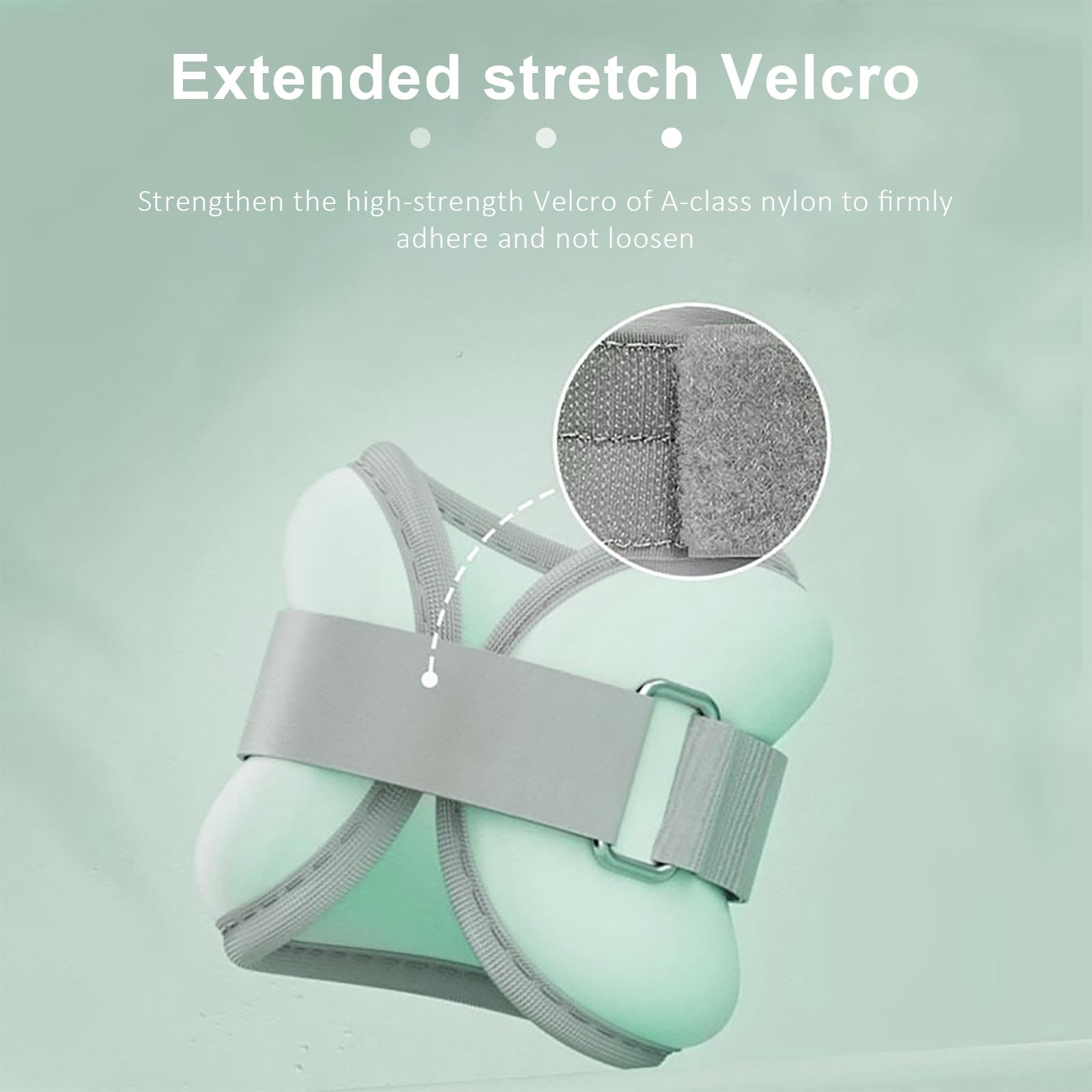 2PCS Gewichtsmanschetten Fuß, Gewichte für Beine und Arme, Ankle Weights, Handgelenk Gewichte, Knöchelgewichte für Pilates, Yoga, Gehen, Joggen, Aerobic