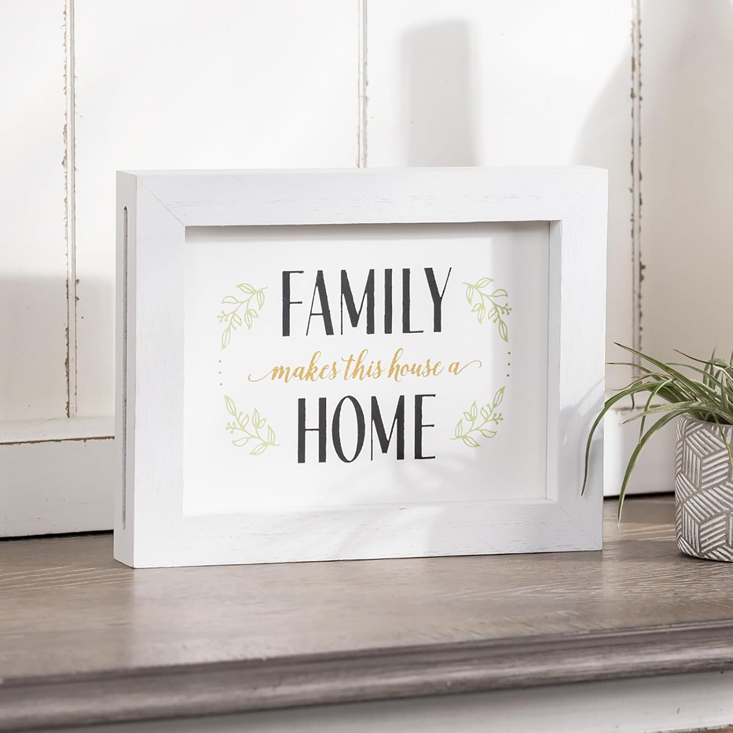 Briartw Family Makes This House A Home Silkscreen Stencil 5x7 Reusable Self-Adhesive Mesh Stencils Silk Screen Stencil Printing for Polymer Clay Home Decoration Printing on Wood Fabric Wall Cup Plate