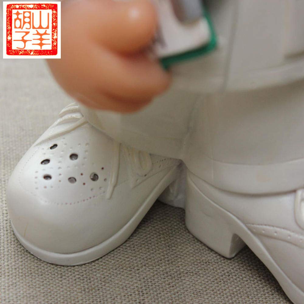 Amazon.co.jp: TANGIST 幸運置物 飾り彫刻像の置物装飾、樹脂ホワイト