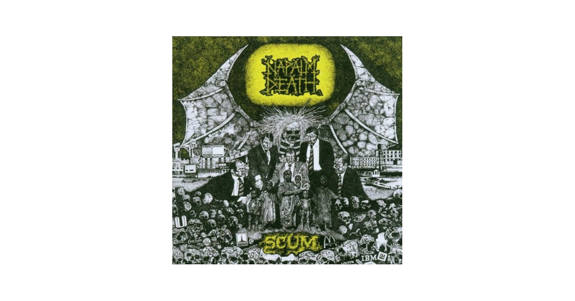 【希少】NAPALM DEATH scum 80年代ヴィンテージ NAPALM DEATH - NAPALM DEATH SCUM - Amazon.com Music