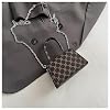 Fashion Bow Tie Handbag Purse - Chic Shiny Designer Crossbody Bag Sling Purse Coquette Evening Bag Aesthetic