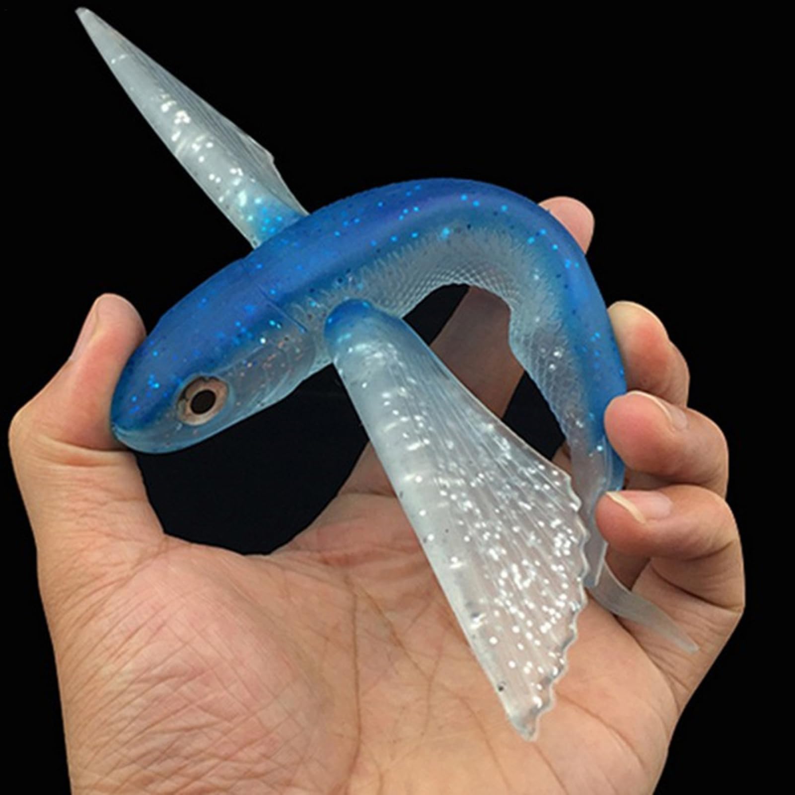 Esca volante, simulazione bionica, esca morbida per tonno, pesca in acqua salata, per martine, tonno, sgombro, acqua di mare, esca artificiale morbida