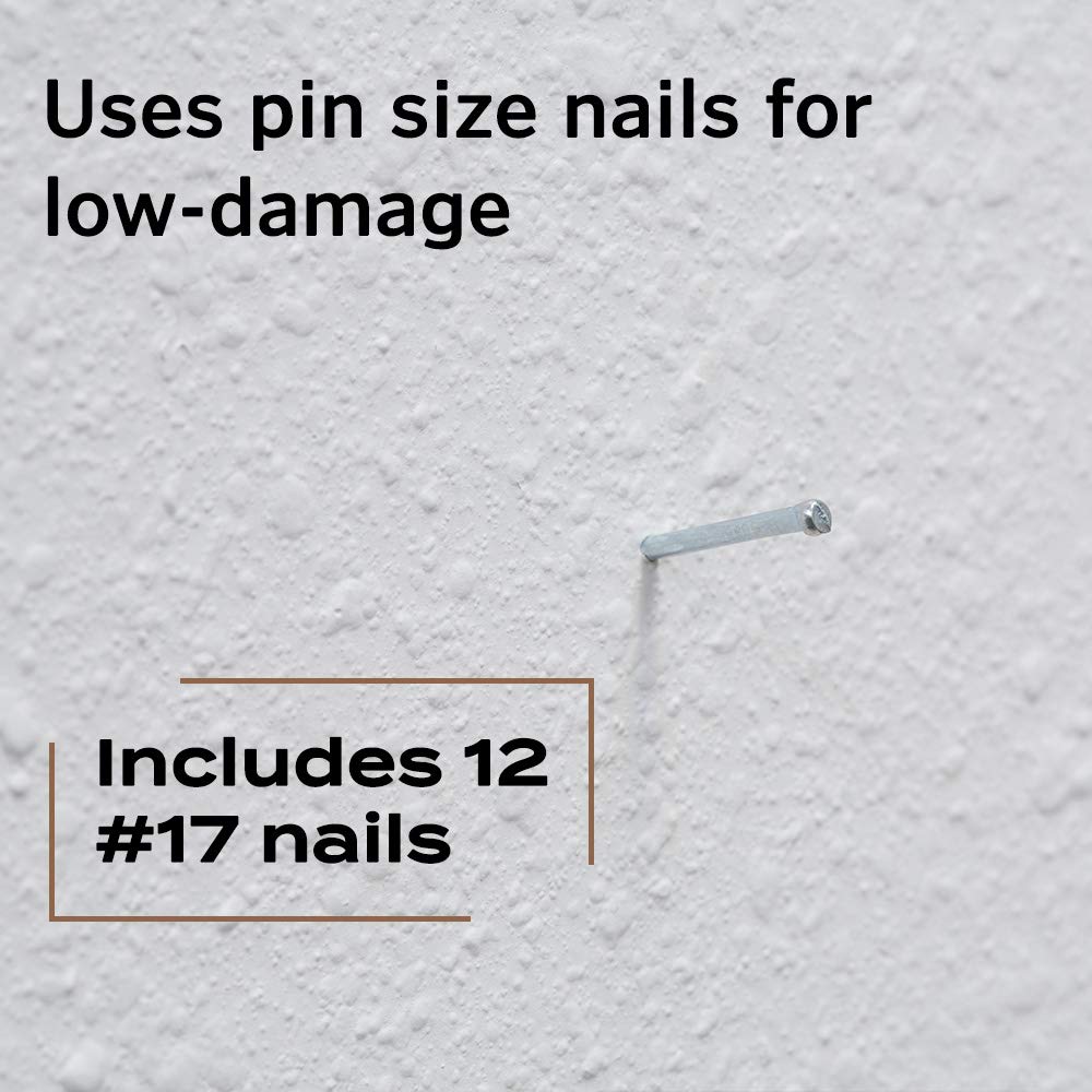 National Hardware N260-147 Art Tool łatwo instaluje poziomicę bąbelkową i gwoździe w zestawie, aluminium