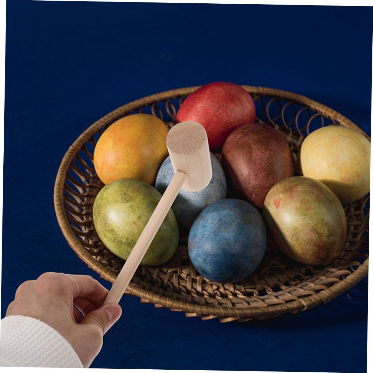 GLEAVI 15pcs Mini Wooden Seafood Mallets Crab Lobster Hammers for Cracking Shellfish Versatile Kitchen Tools for Cakes and Meat Smooth Finish Comfortable Grip