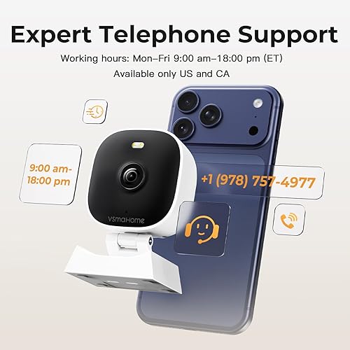 Miniatura 3 de Cámaras 2K para seguridad del hogar, cámara de seguridad para interiores y exteriores para bebéancianoperromascota, sistema de cámara de seguridad