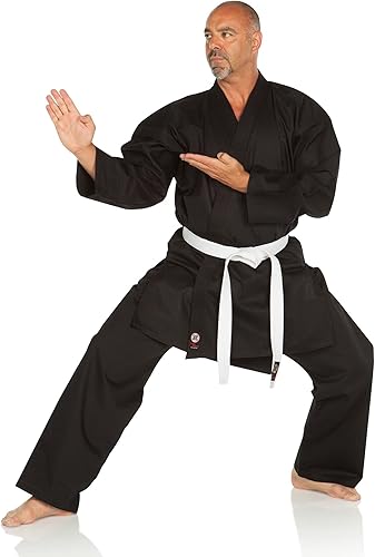 Miniatura 2 de Ronin Karate Gi - Uniforme ligero de entrenamiento para estudiantes - Gi de artes marciales 100% algodón de calidad avanzada - Adultos y niños.