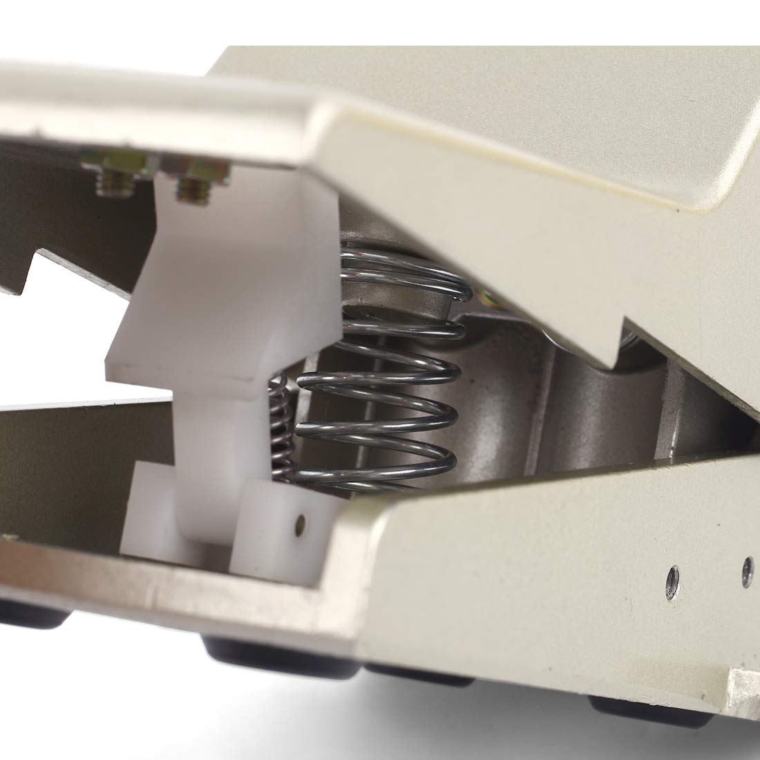 SNS Válvula neumática de pedal de pie, válvula de control de aire, 5 vías, 2 posiciones, rosca G1/4, control de presión de pie, interruptor de pedal con cubierta protectora FOV-320AC