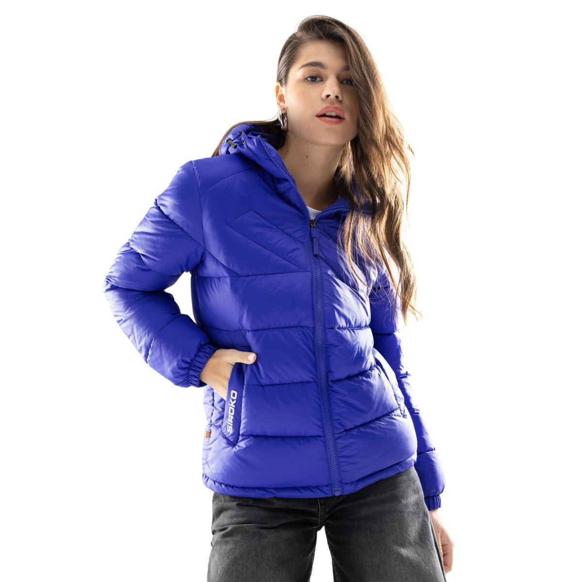 SIROKO Chaqueta acolchada lifestyle Harbor-W Azul