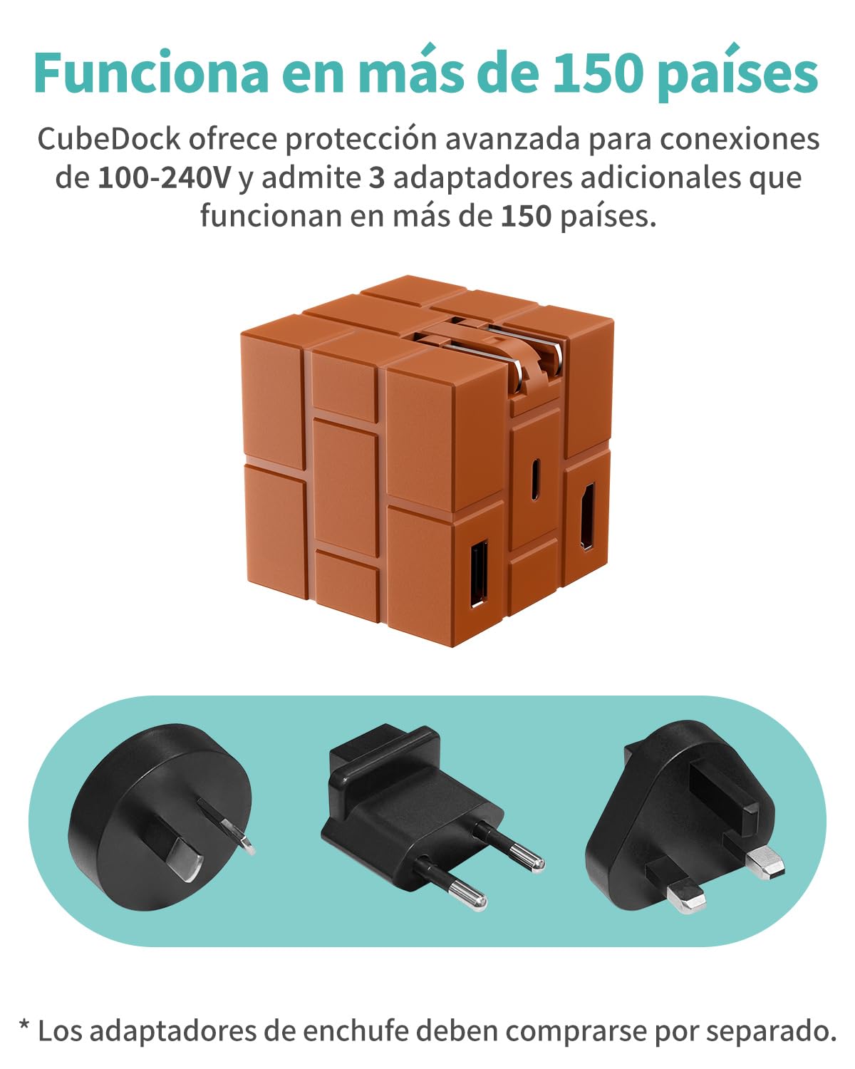 Cargador para Switch de 65 W, compatible con Nintendo/OLED/Steam Deck/Samsung Dex/iPad/MacBook, base de acoplamiento TV portátil para Switch con GaN y carga rápida PD USB-C