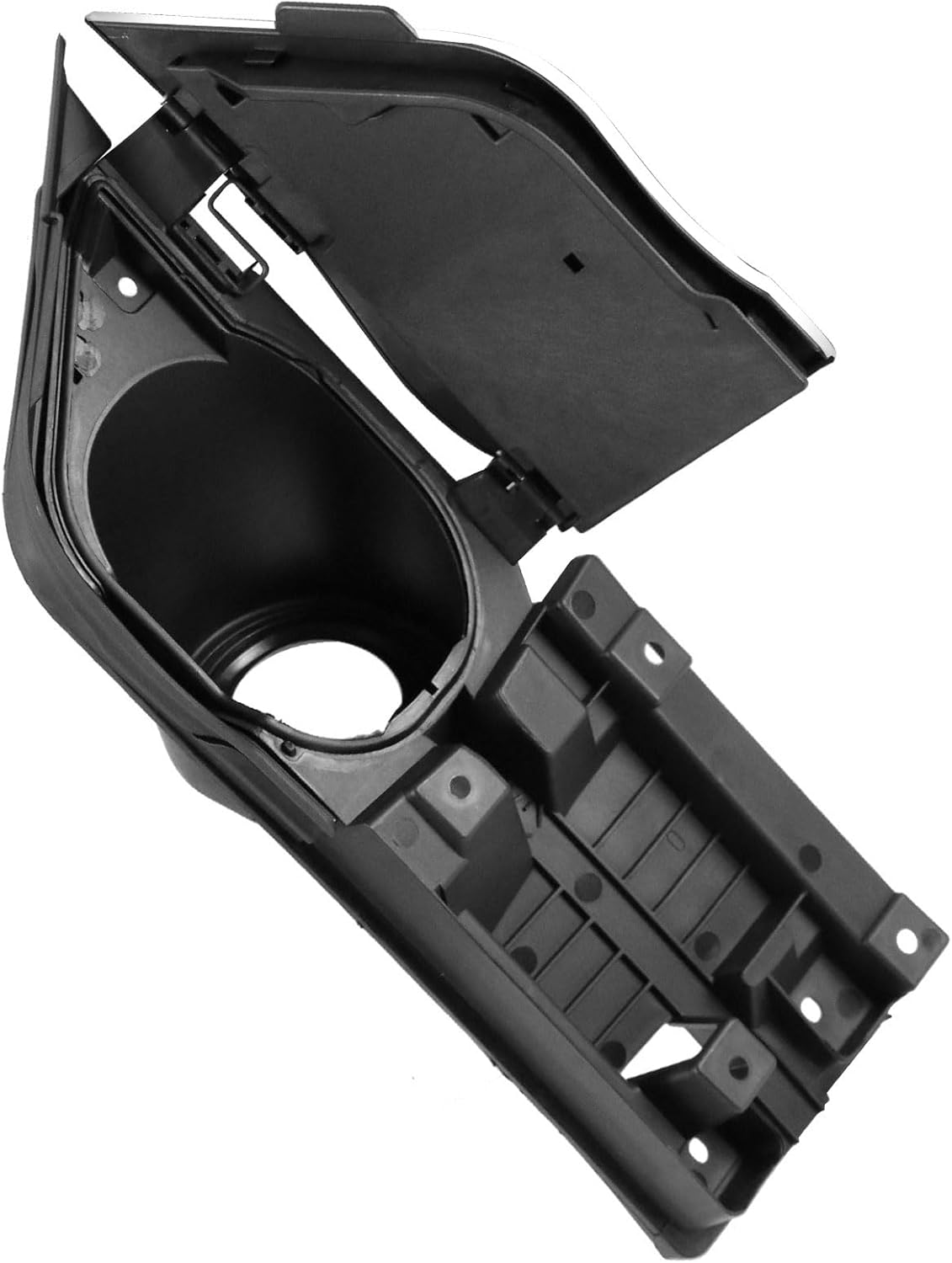 Fuel Filler Door Housing Pocket Hinge w/White Cover Compatible with 2015-2023 Ford Transit Van 150 250 350 Gasoline Engine Replace # CK4Z-5427936-A CK4Z-61405A26-B