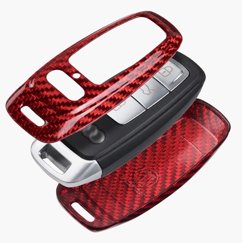 Ontto Funda Para Llave De Coche Compatible Con Audi A3 A4 B9 A6 A7, Funda Llave