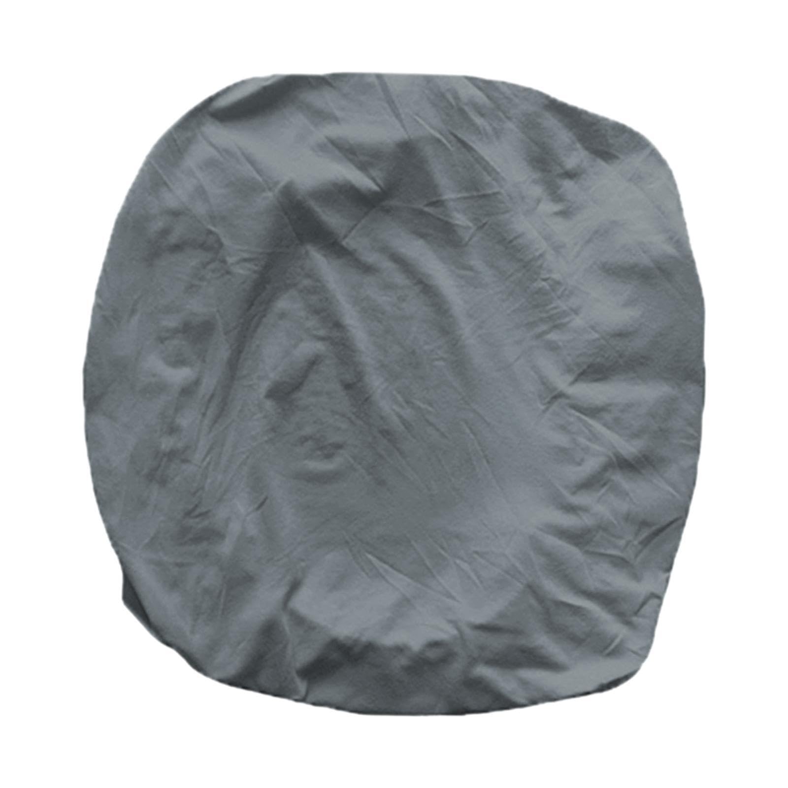 QUXVUIS Classic Chair Protective Slipcover For Seat Cushion Delivering Comfort While Guarding Against Everyday Spills Dining Room Chair Covers Dustproof Seat, Medium Gray, 38-48cm
