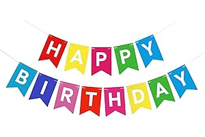 Cheerful Decor Birthday Celebration Banner