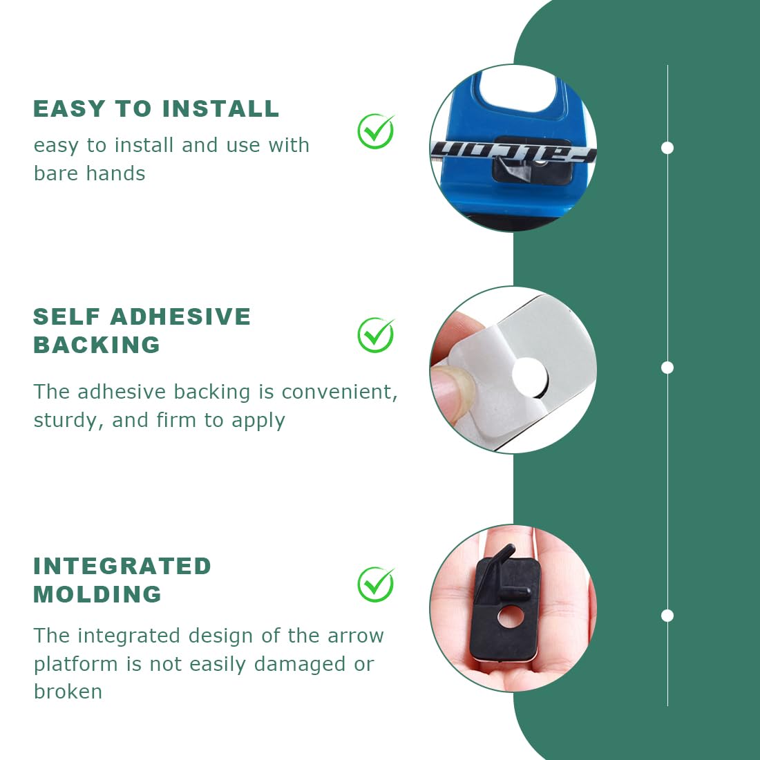 Supporto Frecce Per Arco Ricurvo 4 Pezzi | Plastica Resistente | Per Arco Destro E Compound - Foto 10