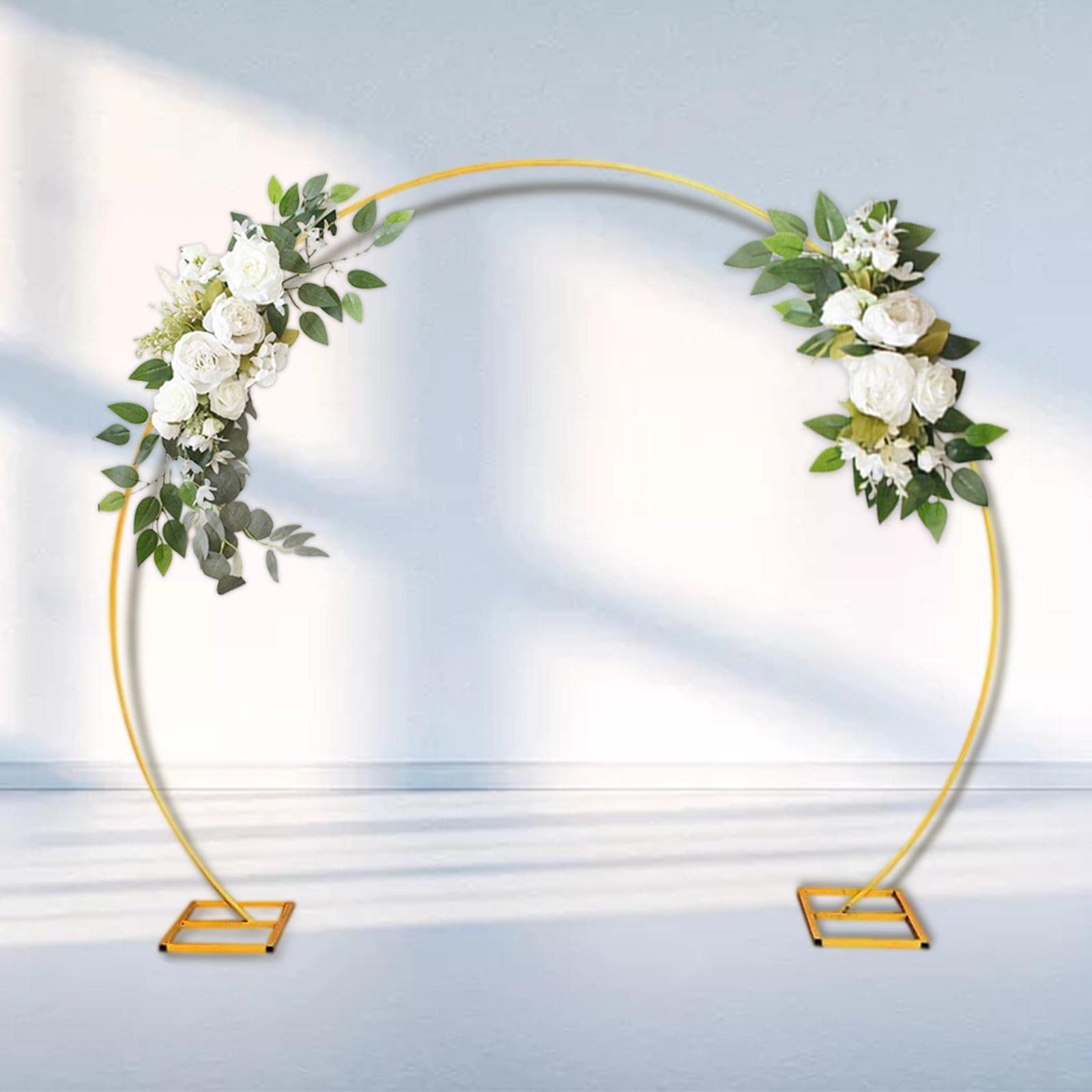 2 Pezzi Ghirlanda Fiori Matrimonio Arco Fiori Artificiali Seta Allestimento Floreale Decorazione Arco Cerimonia Rustica Adatta per Cerimonia Nuziale
