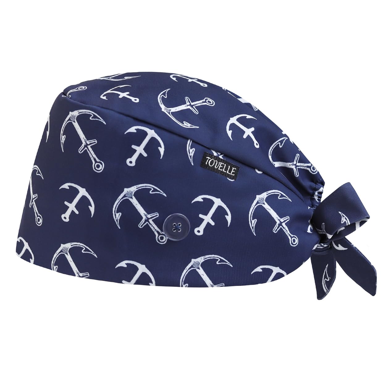 Scrub Caps for Men with Buttons,Classic Surgical Caps