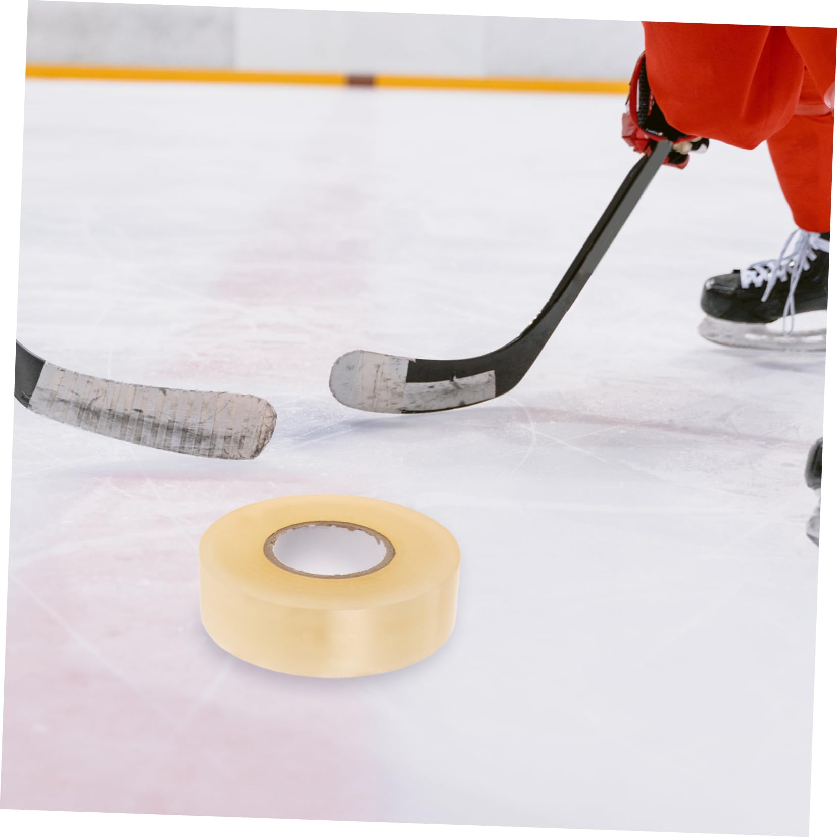 Toyvian Cinta Deportiva para Hockey Cinta Atlética Cinta Deportiva Cinta Decorativa para Hockey Cinta Transparente Cinta Portátil para Raquetas De Hockey Cinta Antideslizante De PVC