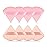 8Pcs of Triangular Powder Puff Makeup Sponges, Made of Super-soft Velvet, Designed for Contouring, Eye, and Corner, Beauty Blender Foundation Mixing Container.